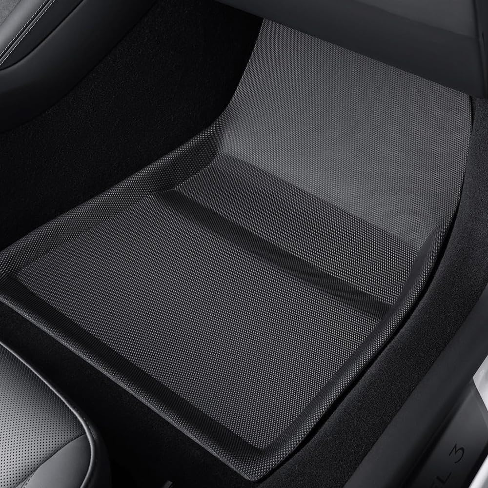 for Tesla Model 3 Highland 2024 XPE Floor Mats，LHD RHD All Weather Anti-Slip Waterproof Trunk Mat Cargo Liners Accessories(2024 RHD 8PCS)