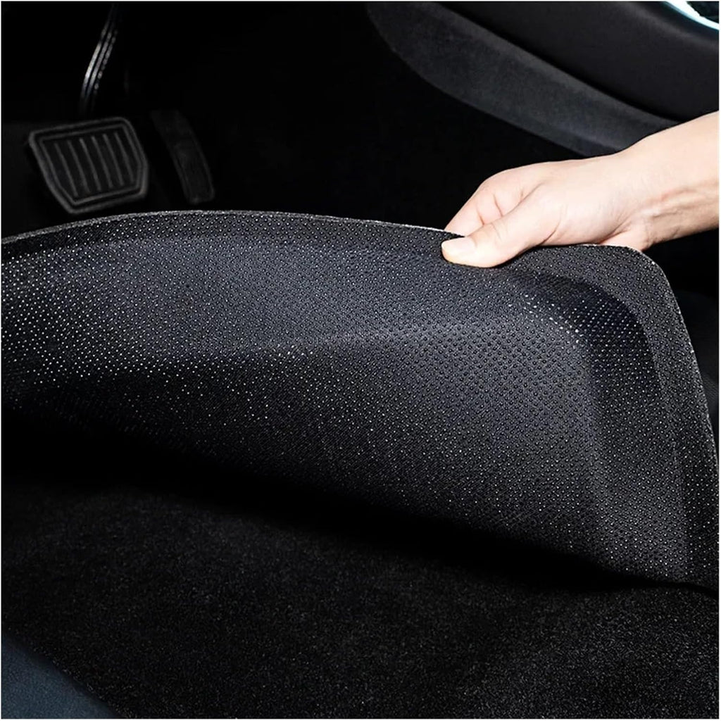 Auto Parts Compatible with Tesla Model 3 Highland XPE Floor Mats Trunk Mats All Weather Front Rear Cargo Liner Mat, Waterproof Anti-Slip Foot Pads(RHD Double mats)