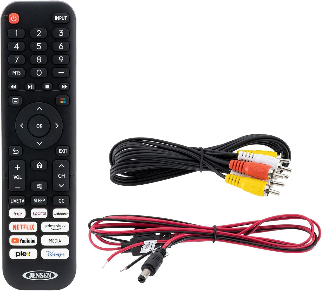 RecPro RV TV 40' Smart TV | 1080p HD | 12V DC | 2X HDMI Ports | Built-in Tuner for Local Stations