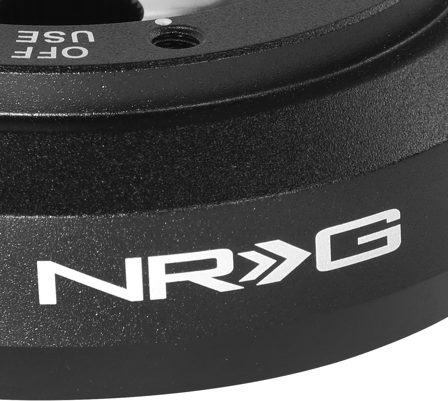 NRG Innovations Racing Style Steering Wheel Short Hub, Anodized 6061-T6 Aluminum, 6x70mm Bolt Pattern Quick Release Adapter, Designed for Mazda Miata NB (1999-2005) & NC (2006-2015), Black