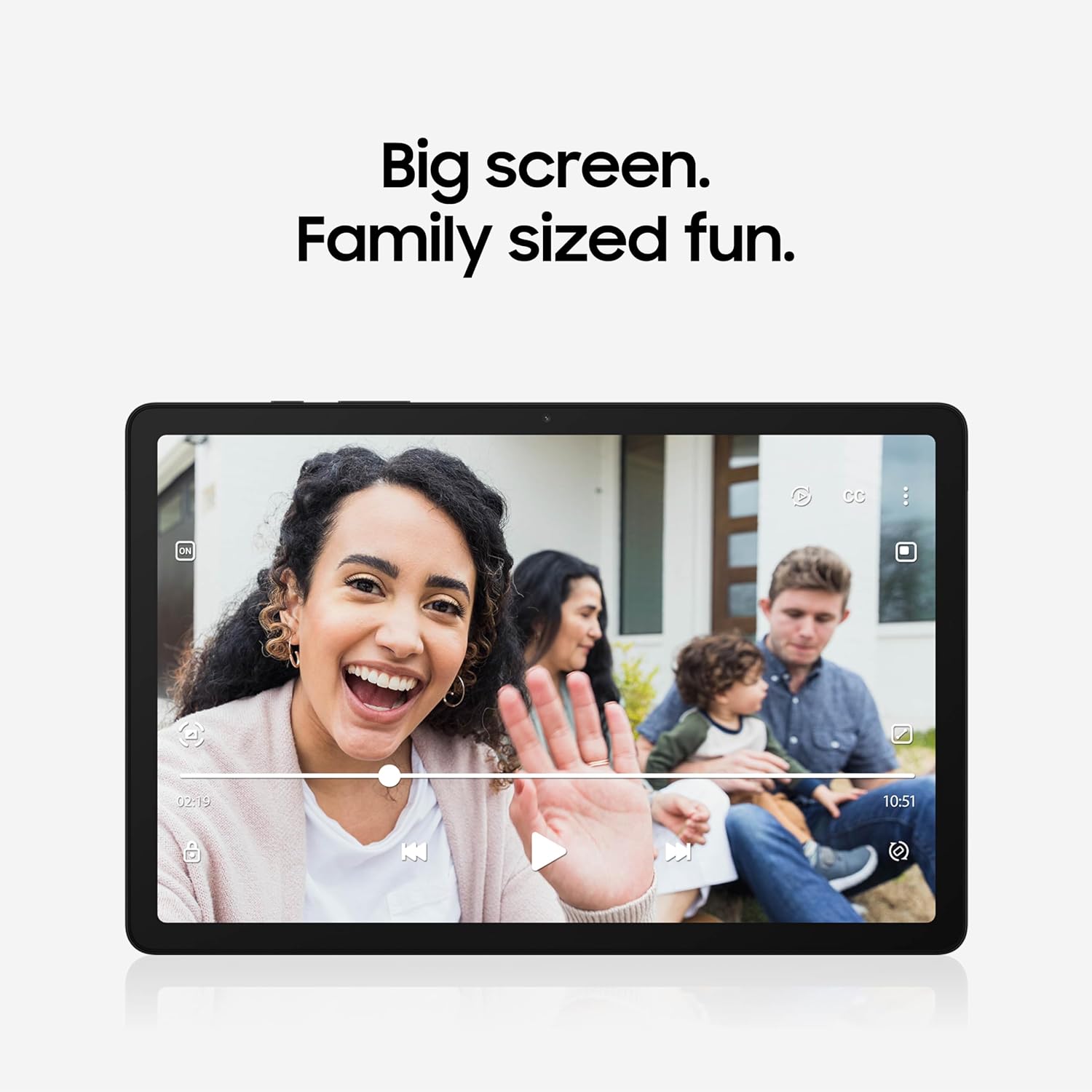Samsung 11' Galaxy Tab A9+ 128GB Tablet Wi-Fi Only Graphite SM-X210NZAMXAR (Renewed)