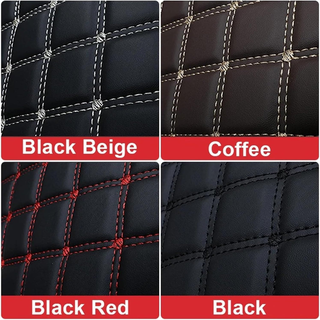 Leather Car Trunk Mats，Compatible with Toyota RAV4 RAV 4 XA50 （2019-2023） Anti-Dirty Protector Tray Cargo Liner Accessories Styling(Black Beige)