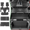 xipoqix 7-Seat Floor Mat Compatible with 2003-2017 Ford Expedition Floor Liner Lincoln Navigator Electric Replacement for 2003-2017 Ford Expedition Accessories (Trunk Mat+3rd Backrest Mats+Floor Mats)