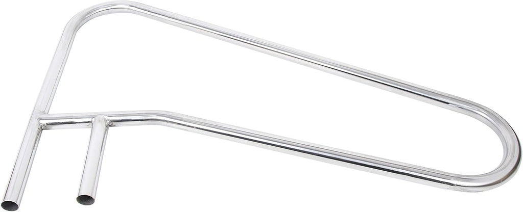 ECOTRIC 49-3/8'X35-3/8 Pool Handrail Deck Mounted Swimming Pool Step/Stair Rail 304 Stainless Steel Cross Brace 2 Packages