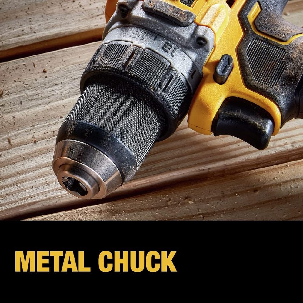 DEWALT 20V MAX XR Cordless Drill Kit, Drill and Driver, 1/2', Batteries, Charger, and Bag Included(DCD800E2)
