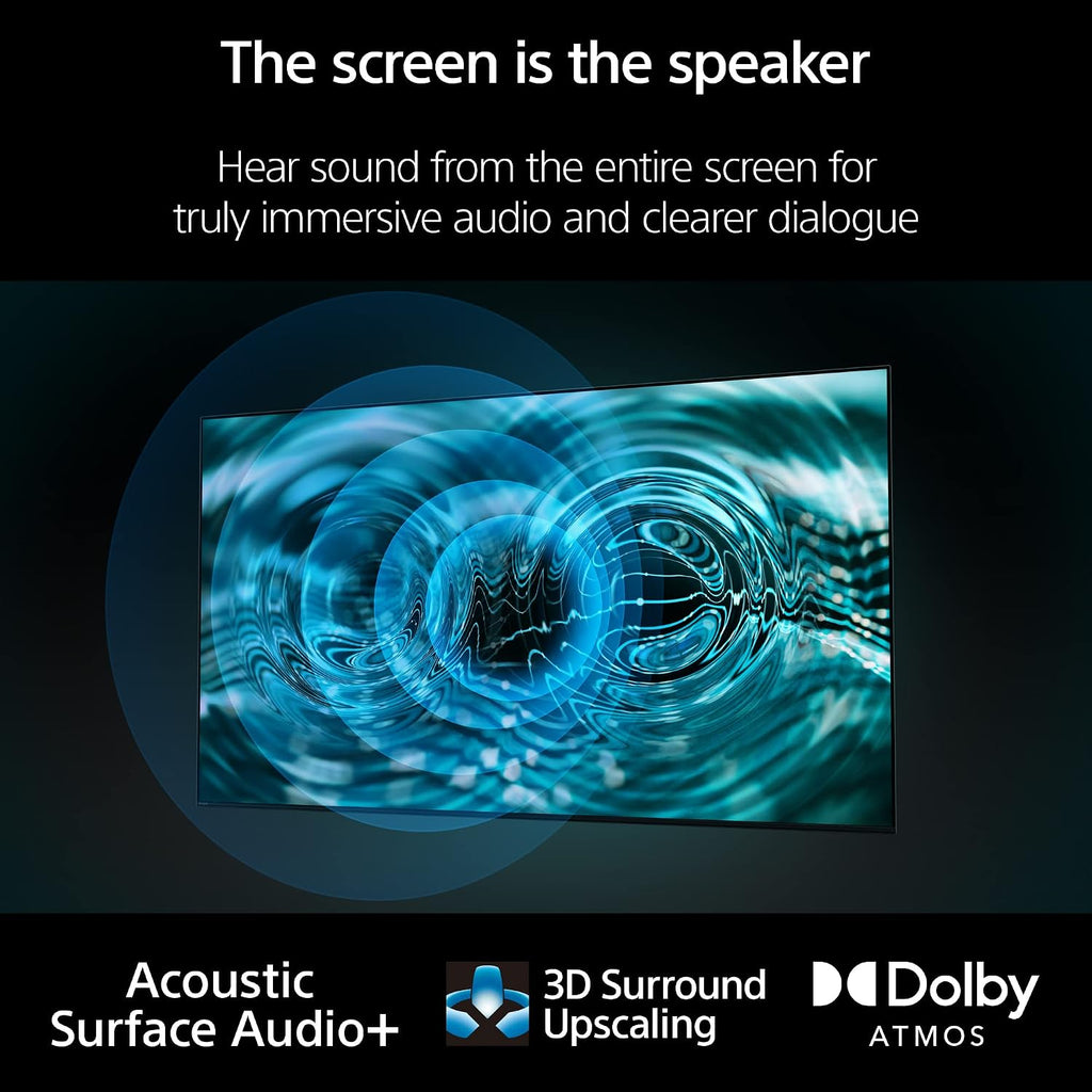 Sony OLED 83 inch BRAVIA XR A80L Series 4K Ultra HD TV: Smart Google TV with Dolby Vision HDR and Exclusive Gaming Features for The PlayStation® 5 XR83A80L- 2023 Model,Black