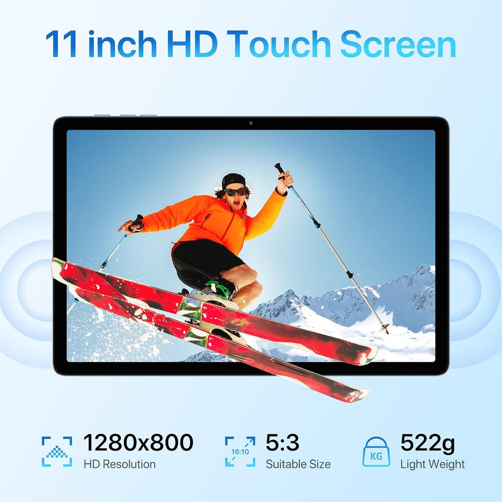 UMIDIGI G9 Tab Tablet 11 Inch,Android 14 Tablets Dual SIM Card Slot 8+256GB+1TB Expand,Android Tablets with Stylus&Case 7200mAh and 13+8MP Cameras,2024 Cellular Tablette with Face Unlock,GPS,FM(Green)