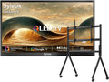 SYLVOX Outdoor TV with Rolling Stand, 65 inch 4K UHD QLED Smart TVs, Weatherproof, IP56 Waterproof, 1000 Nits Partial Sun, Support Google Assistant, Wide Viewing Angle (2026 Model)