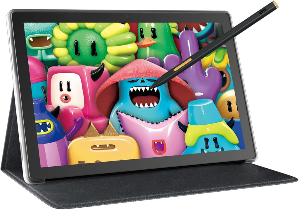 HUION Kamvas Slate 10 Standalone Drawing Tablet No Computer Needed with Full-Laminated Screen, 10.1' Digital Art Tablet with 4096 Levels Stylus Pen, Glove, Android 12, 8GB+128GB for Artist Beginner
