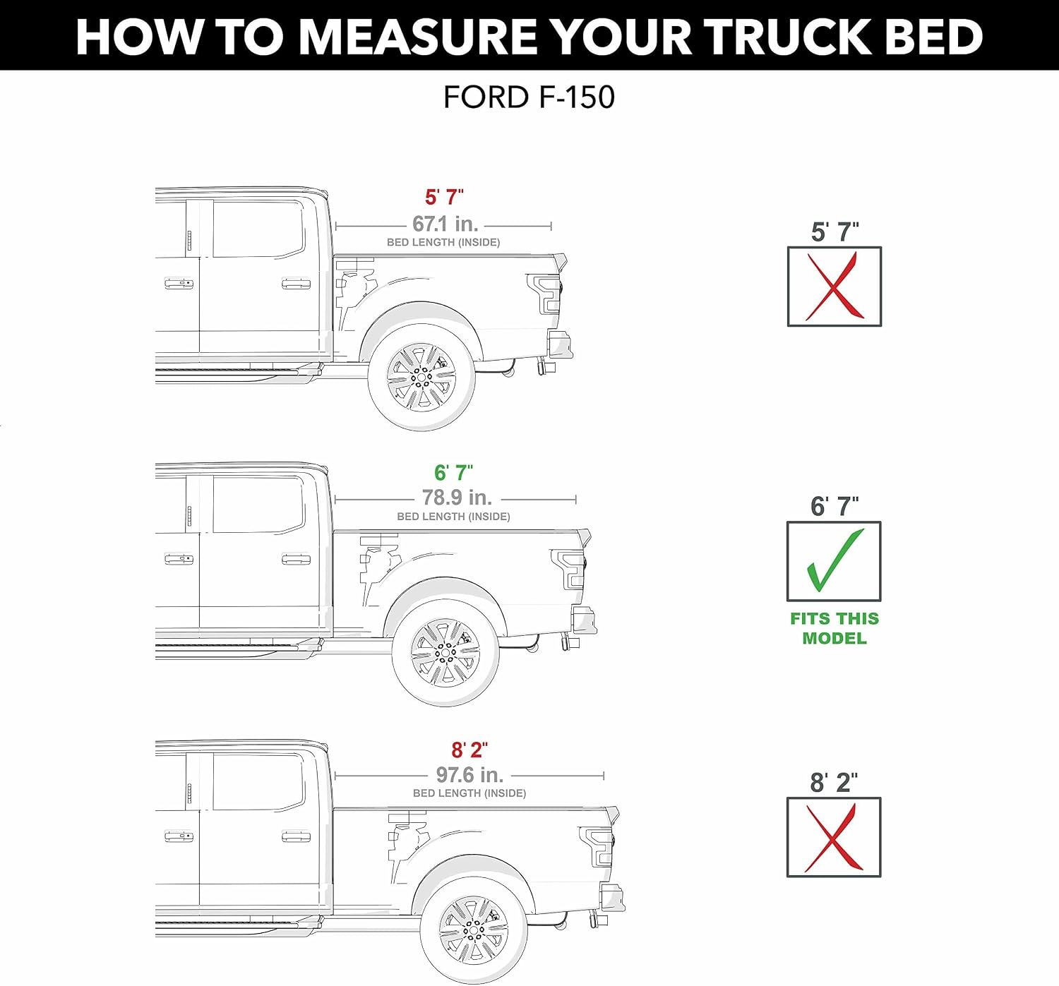 RealTruck Extang Trifecta Toolbox 2.0 Soft Folding Truck Bed Tonneau Cover | 93480 | Fits 2015 - 2020 Ford F-150 6' 7' Bed (78.9')