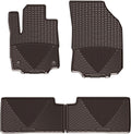 WeatherTech All-Weather Floor Mats for Chevrolet Equinox 1st & 2nd Row (W424CO-W425CO), Cocoa