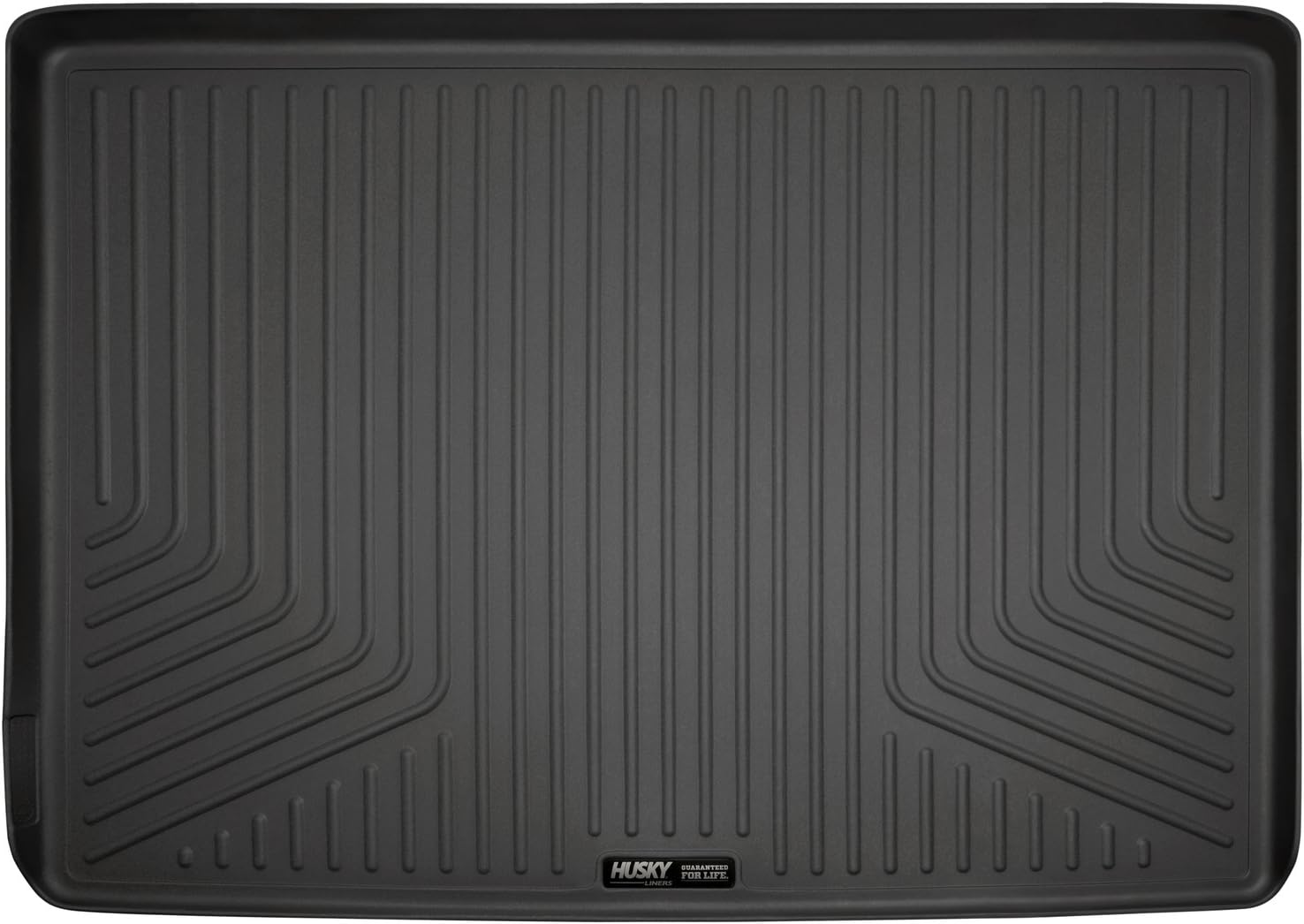 Husky Liners Weatherbeater Cargo Liner | Fits 2015-2020 Cadillac Escalade ESV/Chevrolet Suburban/GMC Yukon XL Behind 3rd Seat | 1-pc Black - 28221