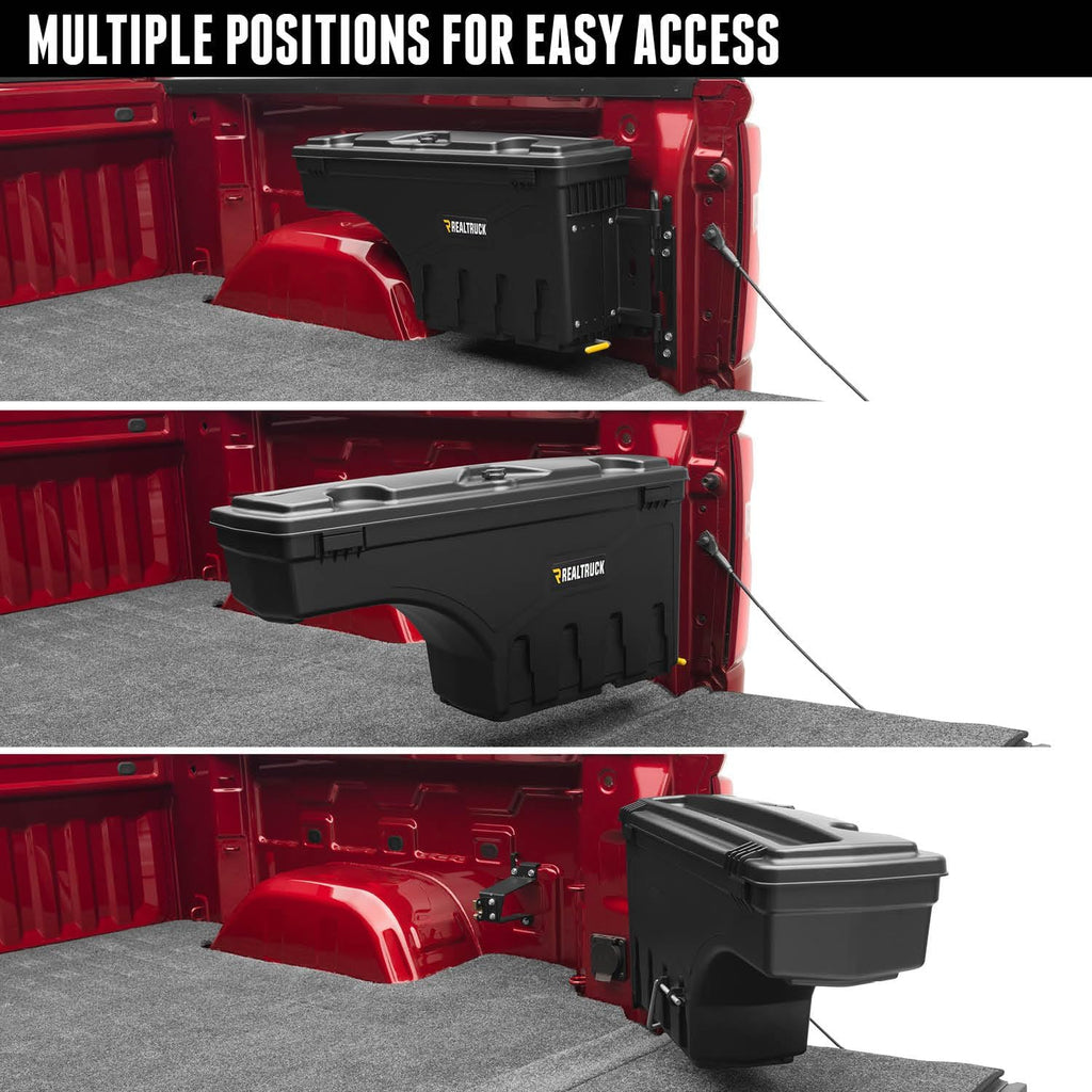 RealTruck Undercover SwingCase Truck Bed Storage Box | SC207D | Fits 2023-2025 Ford Maverick Drivers Side