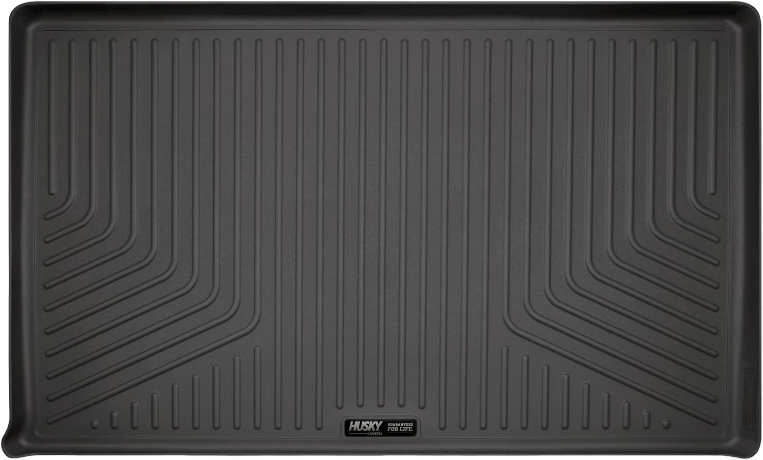 Husky Liners Weatherbeater Cargo Liner | Fits 2007-2017 Ford Expedition EL/Lincoln Navigator Behind 3rd Seat | 1-pc Black - 23411