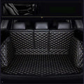 Car Leather Trunk Mat for Toyota RAV4 RAV 4 XA50 XA 50 2020-2023 2024 2025 5th, Full Coverage Cargo Liner Protection Boot Mats Non-Slip Rear Tray Carpet Accessories,Black+Beige