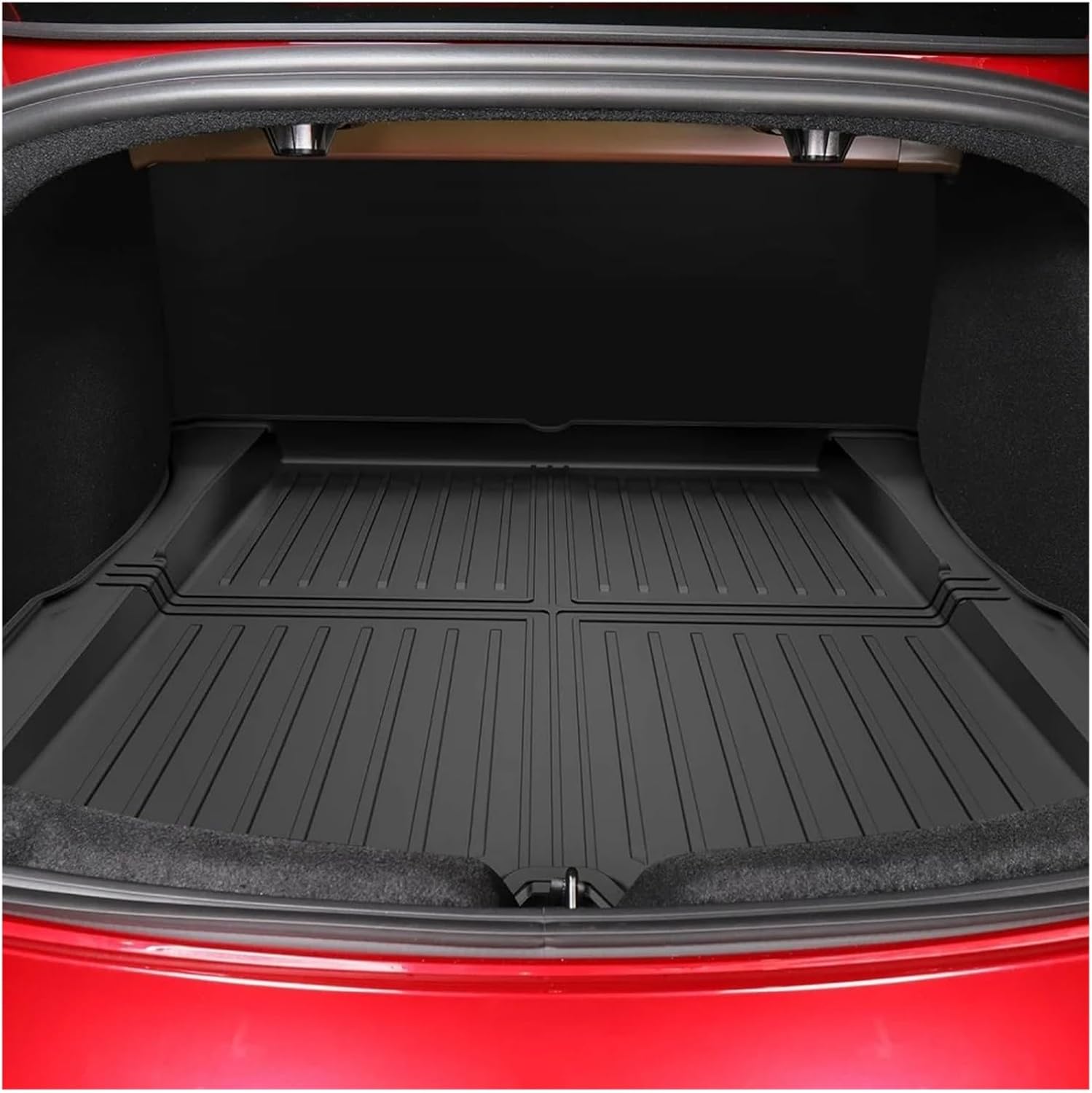 Compatible with Tesla Model 3 Model Y 2021-2024 XPE Floor Mats,All Weather Rubber Trunk Floor Mat Waterproof Non-Slip Cargo Liner(4pcs My 21-24)