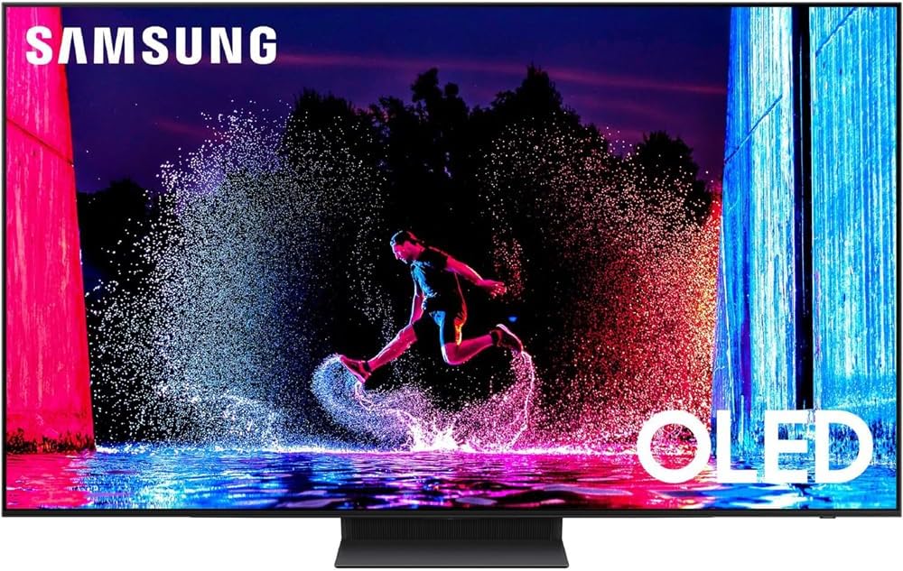 Samsung QN65S90DA 65 Inch OLED 4K Smart TV (2024) Bundle with Deco Gear 2X 4K HDMI 2.0 Cable with Pure Copper Conductors & CPS Exclusive 12 Month Protection Pack Bundle (BEACH-CPS-262000)