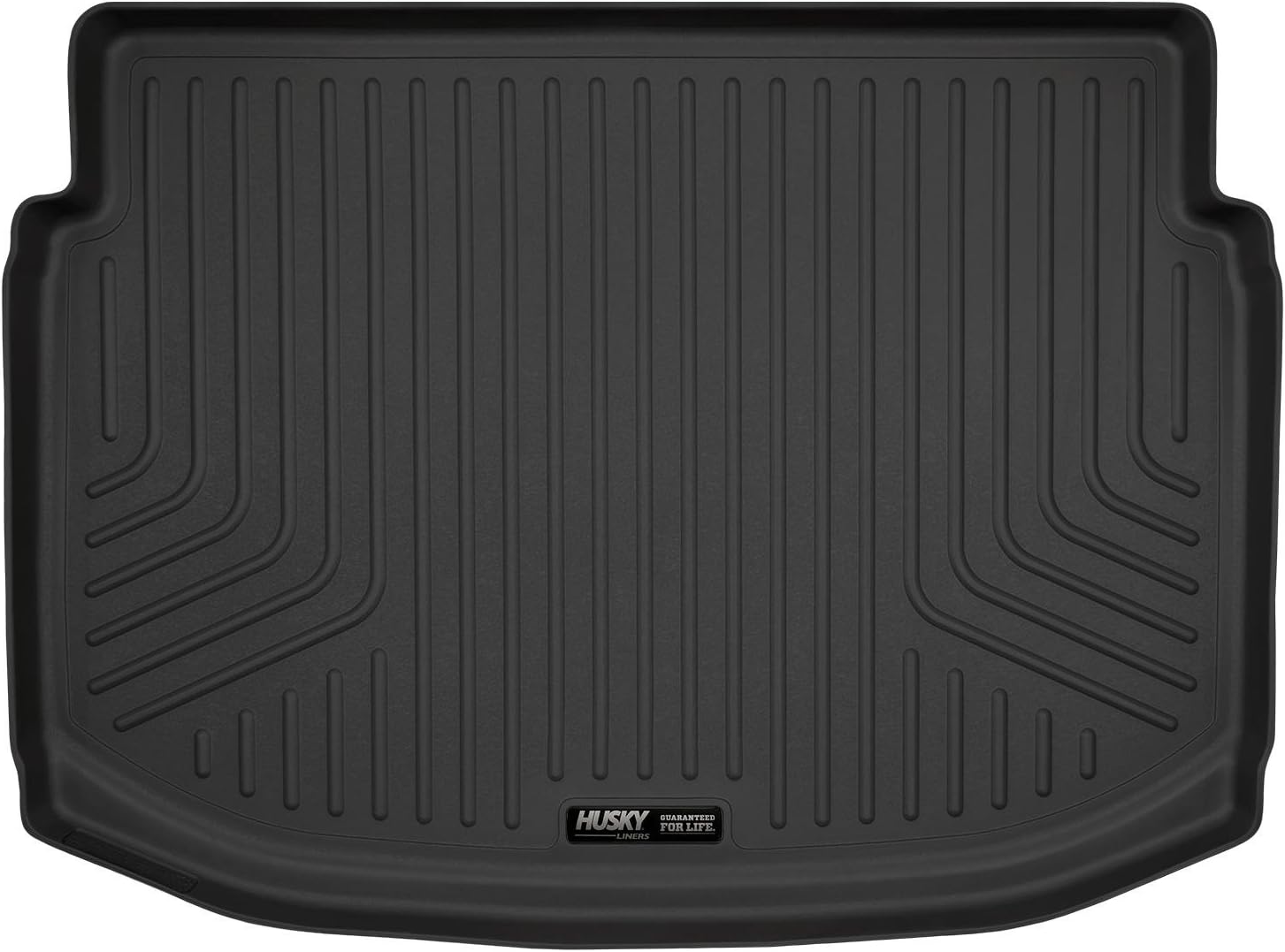 Husky Liners Weatherbeater Cargo Liner | Fits 2013-2018 Ford C-Max Hybrid SE, 2013-16 Ford C-Max Hybrid SEL, 2017-18 Ford C-Max Hybrid Titanium | 1-pc Black - 23301