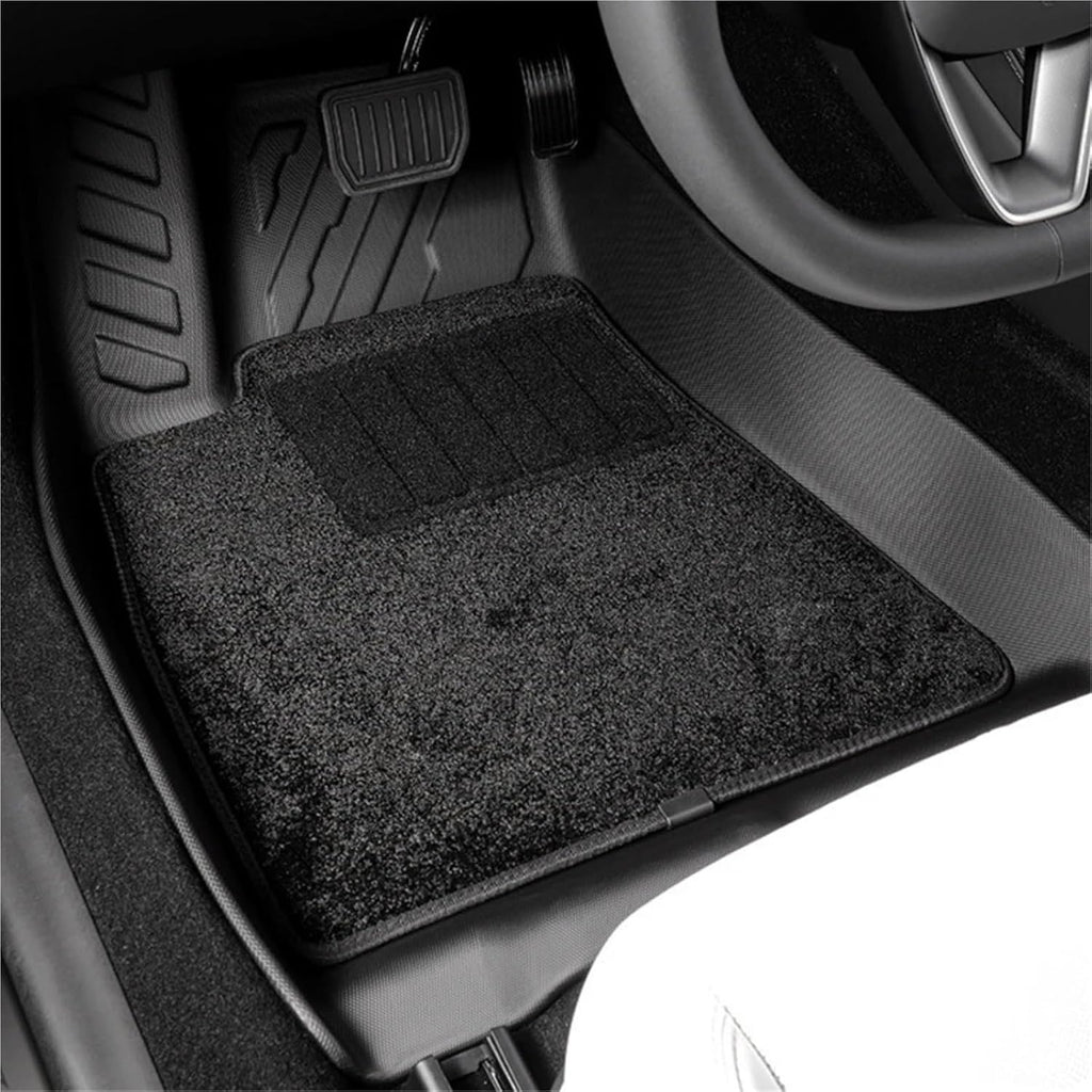 TPE Floor Mats for Tesla Model 3 2024 Highland All Weather Cargo Liner Frunk Trunk Backseat Protector Pad(6pcs Set)