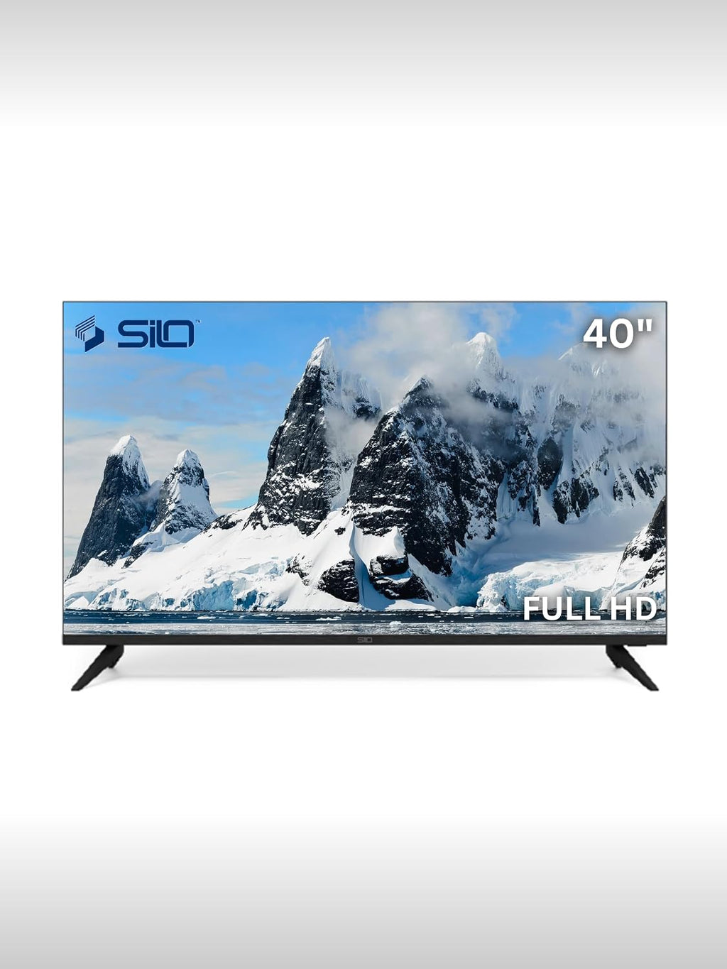 Silo Smart TV 40 Inch TV Smart TV HDR Ultra Slim Bezels, Bluetooth, HDMI, Wi-Fi and Ethernet Built-in, Television with Special Remote.