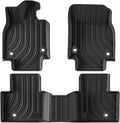 Compatible for Toyota Crown 2023 2024 Floor Mats and Cargo Liner,All Weather Protection TPE 3D 1st & 2nd Row Accessories(Left Rudder)(Black)