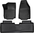 SMARTLINER Custom Fit All Weather Protection Black 2 Row Floor Liners Compatible with 2025-2026 GMC Terrain/Chevrolet Equinox (Fits All Models)