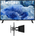 Samsung QN32Q8FAAFXZA 32 Inch Class QLED Q8F 4K Vision AI Smart TV with a Kanto R300 Recessed Low Profile Full Motion TV Wall Mount (2025)