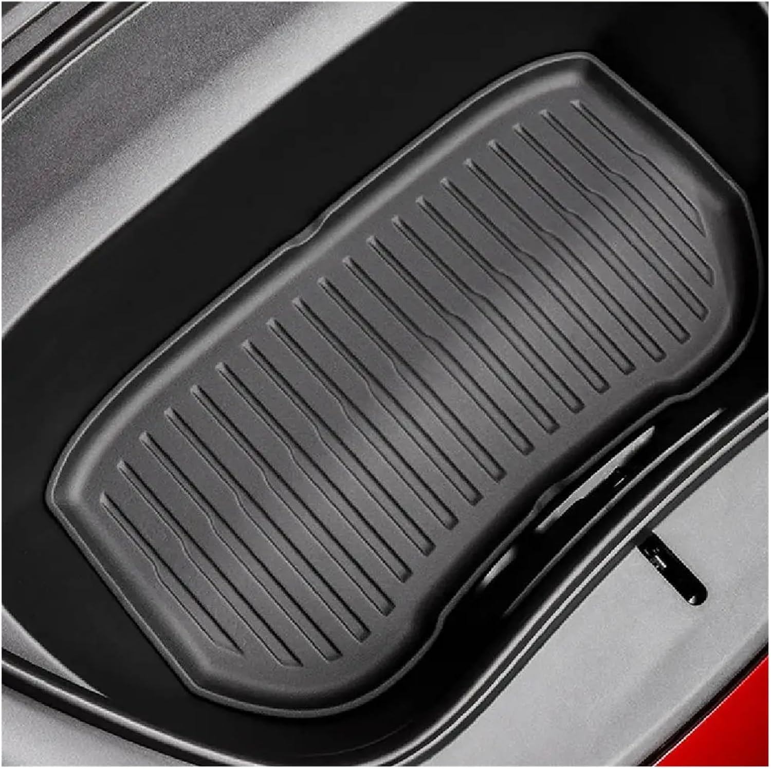 TPE Floor Mats Compatible with Tesla Model 3 2024 2025Highland All Weather Front Rear Cargo Liner Mat, Waterproof Anti-Slip Mats Accessories(Trunk Mats 2PCS)