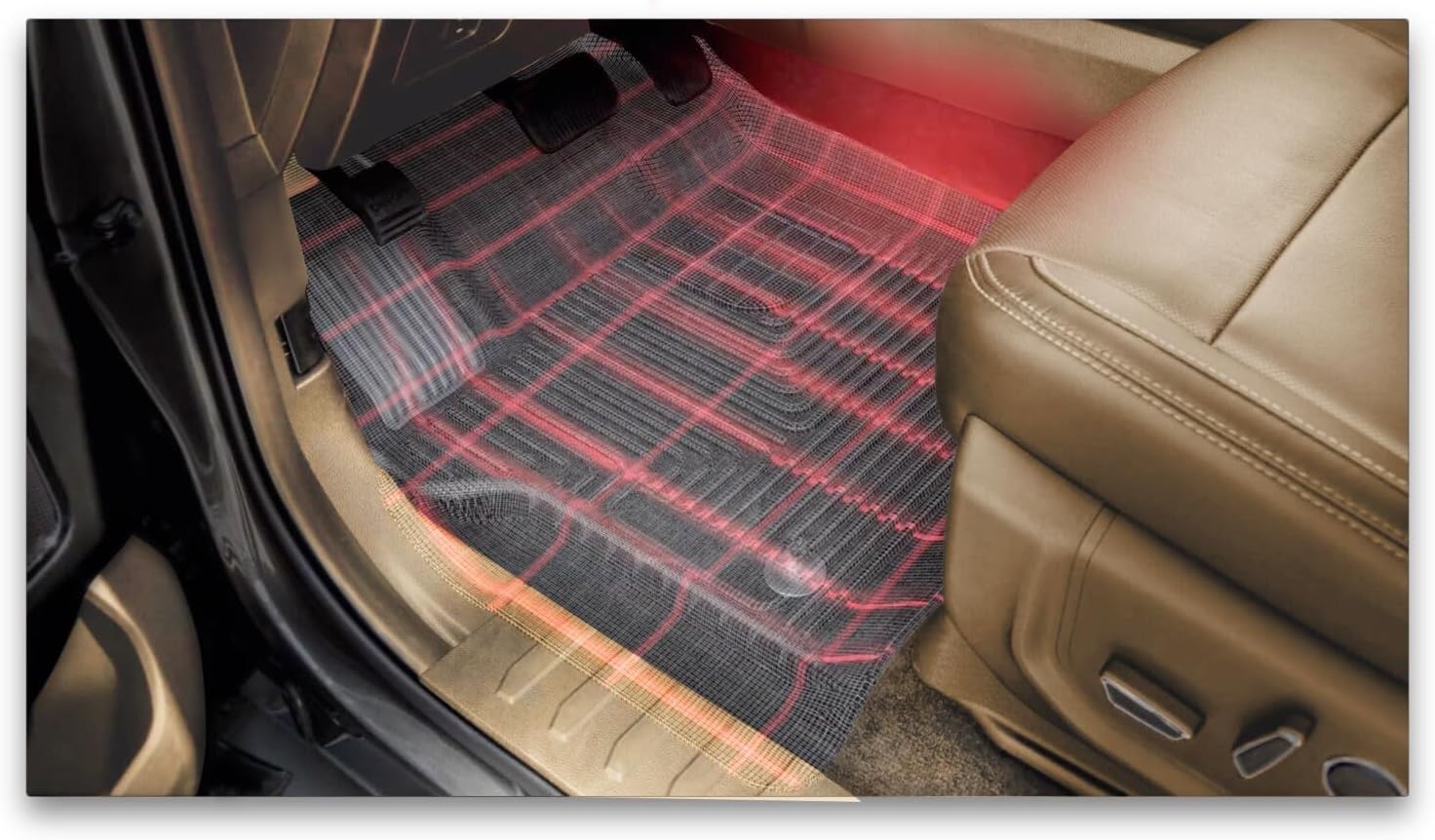 Husky Liners Classic Style Series | 2011-2017 Jeep Wrangler 4 Door, 2018 Jeep Wrangler JK 4 Door | Cargo Liner, Black | 20551
