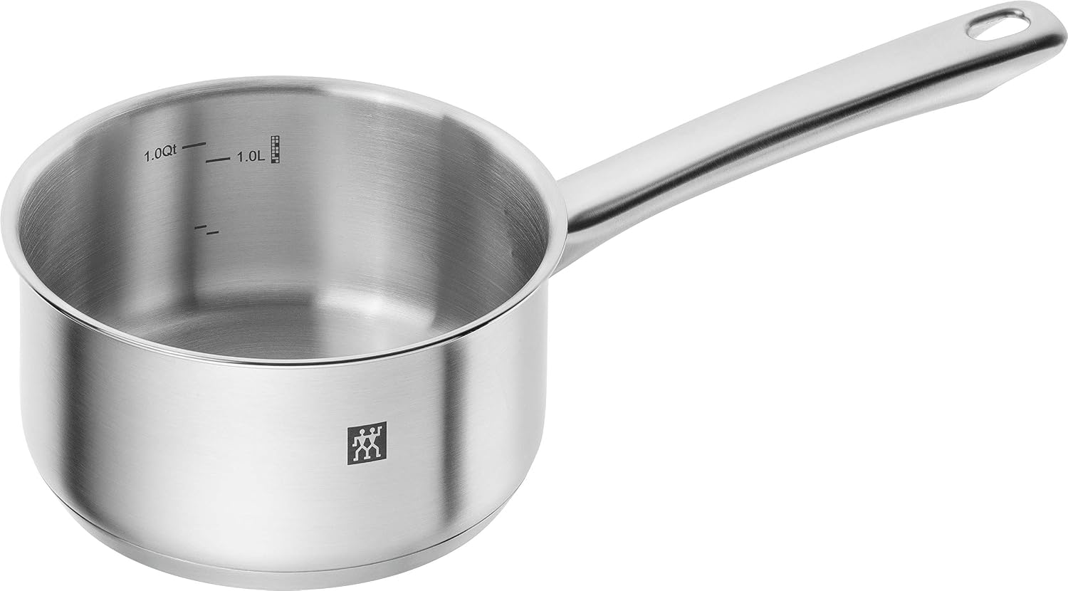 Zwilling Flow 5-Piece Cookware Set Glass Lids Suitable for Induction Cookers Dishwasher Safe Rust-Free 18/10 Stainless Steel