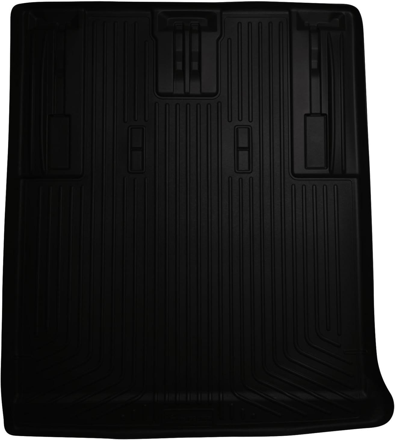 Husky Liners Weatherbeater Cargo Liner | Fits 2007-2014 Cadillac Escalade ESV/Chevrolet Suburban 1500/GMC Yukon XL 1500 | 1-pc Black - 28271