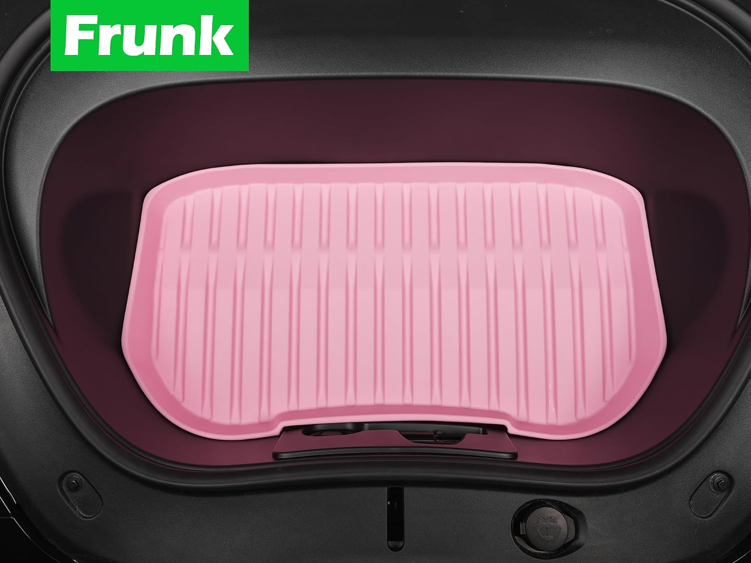 Floor Mats for 2026 2025 2024 Tesla Model 3 Highland All Weather TPE Full Set Cargo Liners Pink XPE Carpet Protector Durable Trunk Cover Car Mats Waterproof Matt Set Odorless Accessories