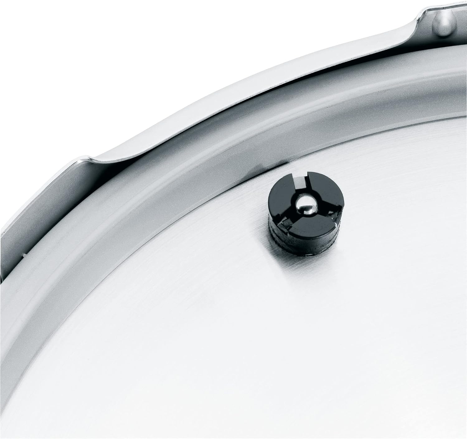 WMF Perfect Premium Pressure Cooker 3.0 litres Polished Stainless Steel 2 Cooking Levels All-in-One Rotary Knob, Dishwasher Safe, Diameter 22 cm Suitable for Induction, Stainless Steel, Silver
