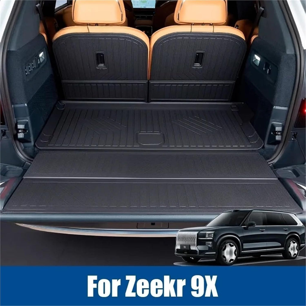 for Zeekr 9X 2025 2026 Car Floor Mat Trunk Mats TPE & Cargo Liner All Weather Accessories(G)