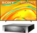 Sony K98XR50 98 Inch Bravia Mini LED 4K HDR TV with an AudioQuest NIAGARA3000USA Low-Z Power Noise Dissipation AC Power Conditioner (2025)