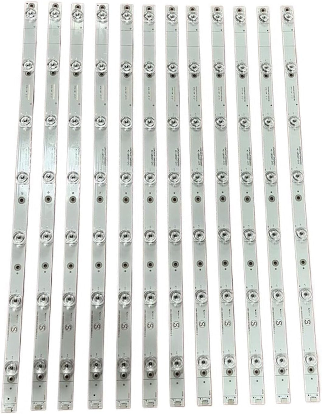 Kit 12pcs 7LED LED Strip Compatible with TV 55' 55D2400 CRH-SH553535120758GREV1.1 G 4C-LB550T-GY3 (Color : 60 PCS for 5 TV)