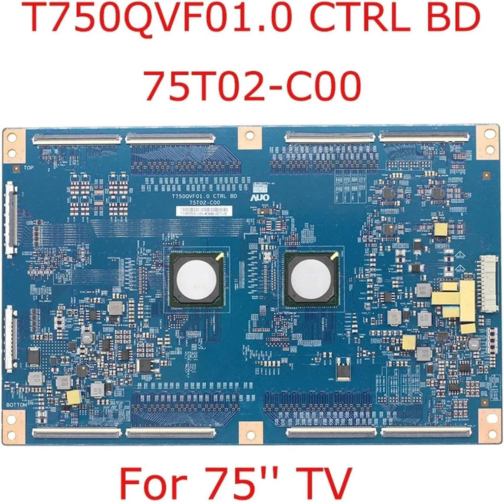 T750QVF01.0 CTRL BD 75T02-C00 75'' Tv T CON Board for TV 75 Inch Circuit Logic Board T750QVF01.0 75T02-C00 TV Parts