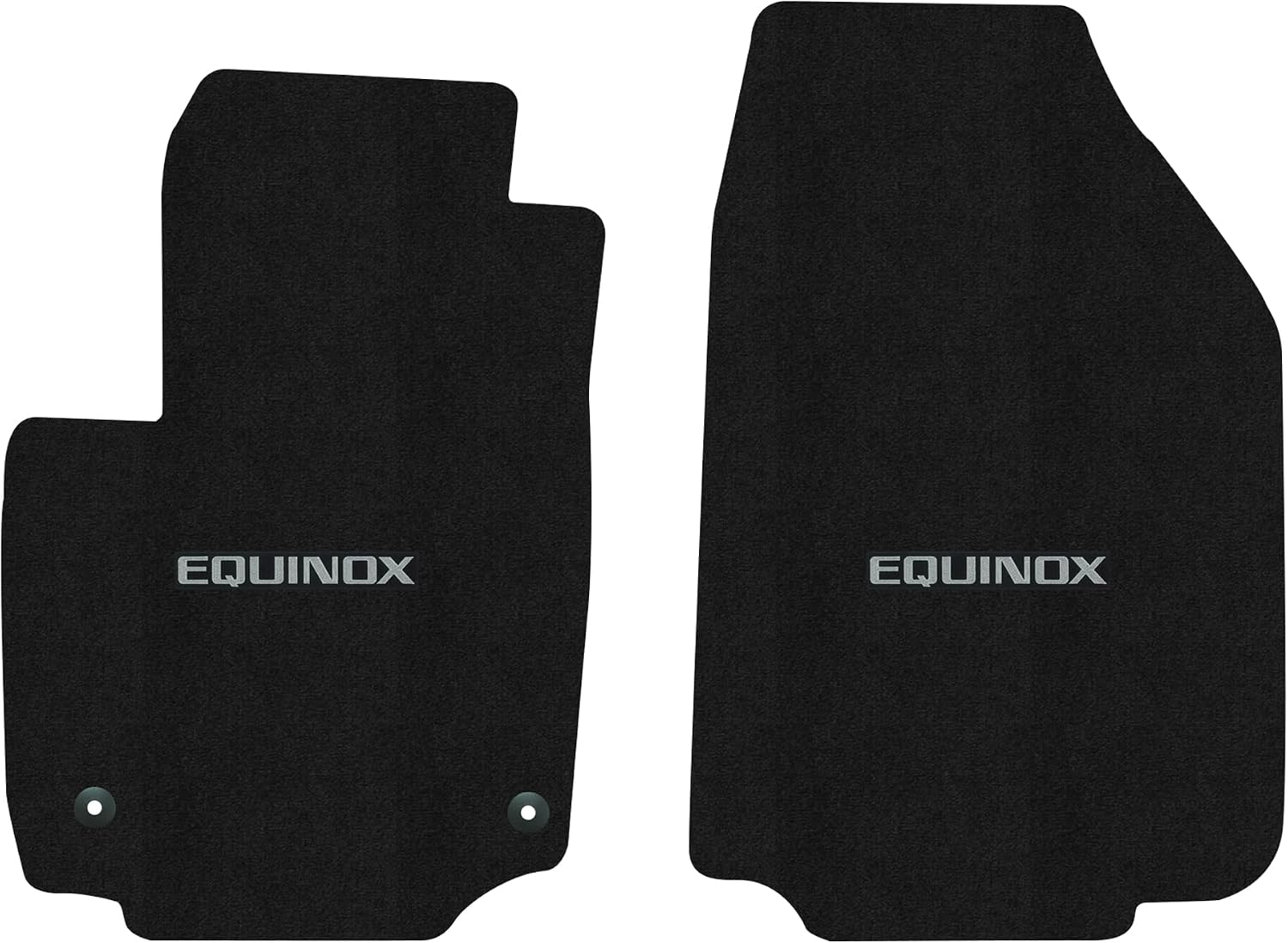 Lloyd Mats Floor Mats for Chevrolet Equinox 2025-2026 | 2PC Front Mats | Charcoal | Non-Slip Backing | (Excludes EV)