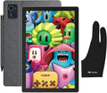 HUION Kamvas Slate 10 Standalone Drawing Tablet No Computer Needed with Full-Laminated Screen, 10.1' Digital Art Tablet with 4096 Levels Stylus Pen, Glove, Android 12, 8GB+128GB for Artist Beginner