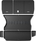 for Tesla Model X 2024 5/6/7 Seat TPE 3D Car Floor Mats Cargo Liner Trunk Pad Waterproof Protective Left Rudder(5seats 6PCS)