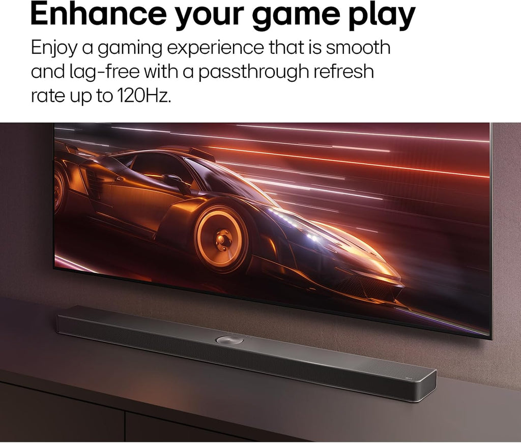 LG 48-Inch Class OLED evo C4 Series Smart TV 4K Processor Flat Screen with Magic Remote AI-Powered with Alexa Built-in (OLED48C4PUA, 2024), 3.1.1 ch. Sound Bar with Dolby Atmos