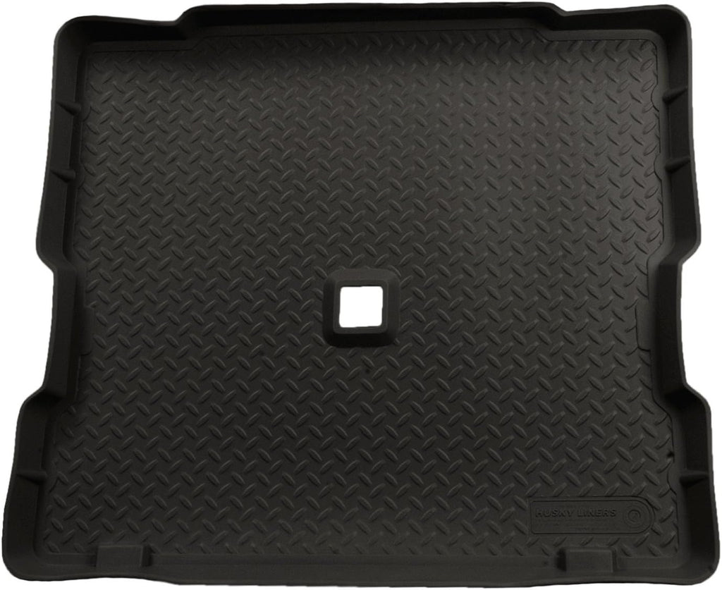 Husky Liners Classic Style Series | 1987-1995 Jeep Wrangler, 1997-2002 Jeep Wrangler | Cargo Liner, Black | 21751
