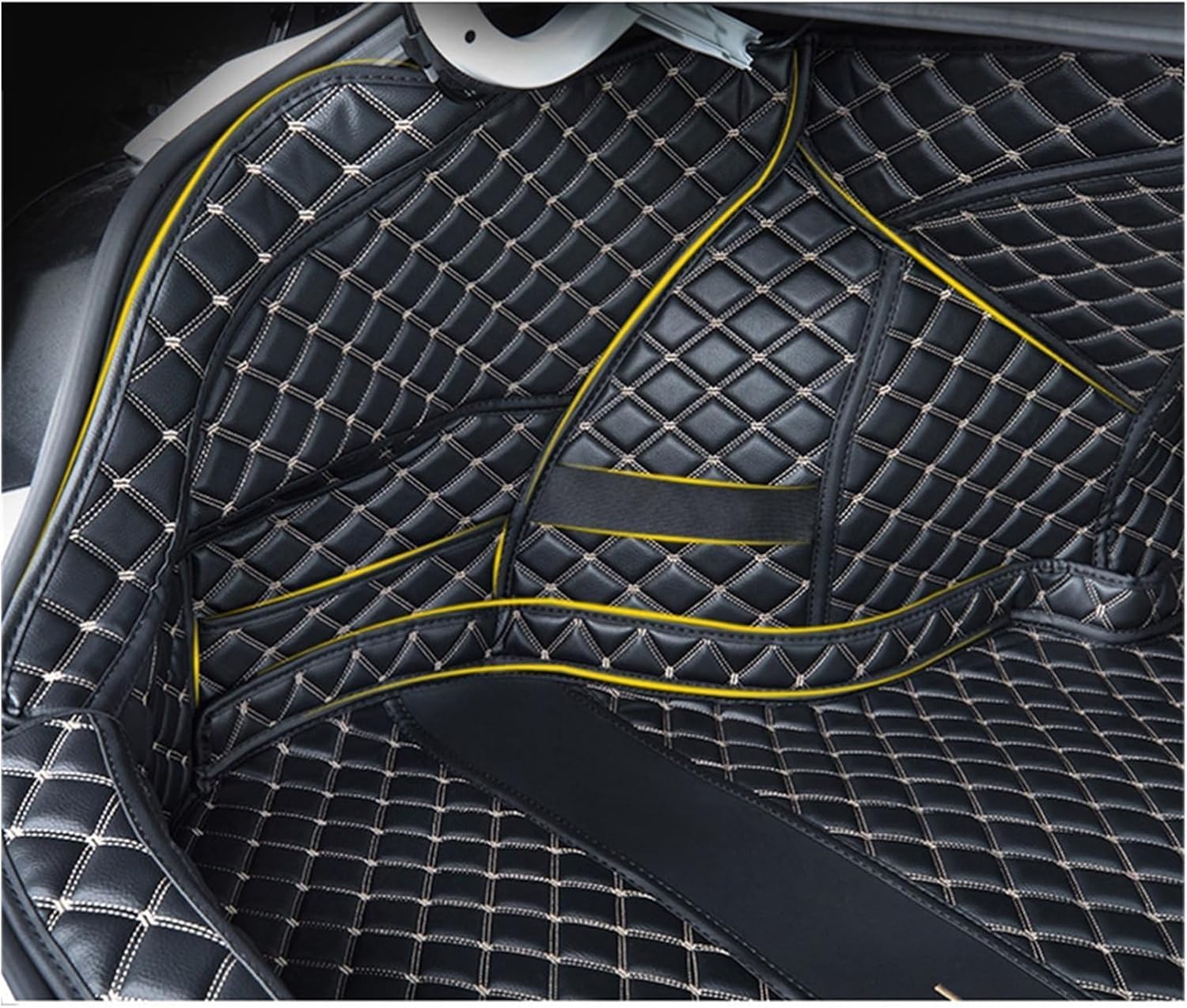 OUTMX Car Trunk Anti Slip mat for Toyota RAV4 RAV 4 XA50 XA 50 2020 2021 Trunk Mat Full Package Cargo Liner Floor Mat Tailgate Mat Interior Modification,Black