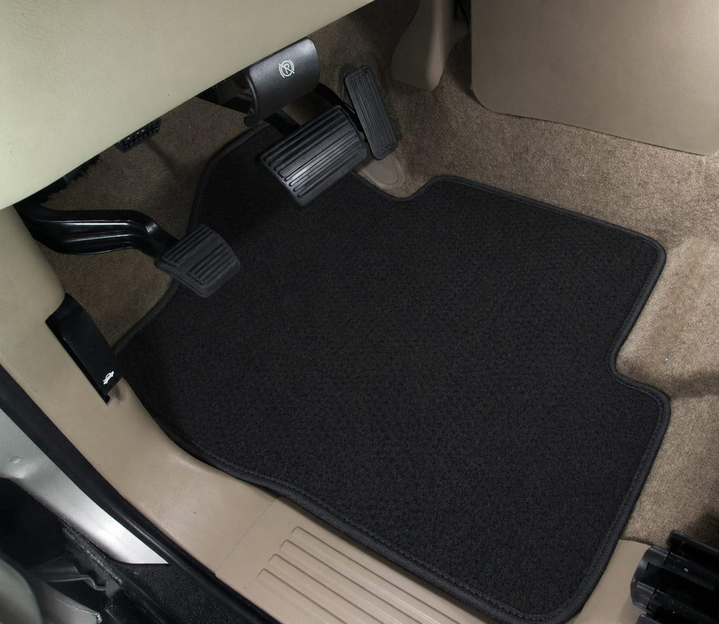 Red Edge Cargo/Trunk Carpet Mat for Chevrolet Camaro 2010-2015 | Custom Fit, Black, 2015 2014 2013 2012 2011 2010