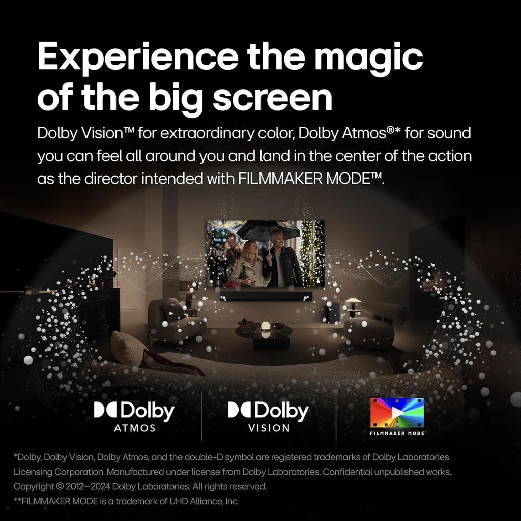 LG 55-Inch Class OLED evo C4 Series Smart TV 4K Processor Flat Screen with Alexa Built-in (OLED55C4PUA, 2024), Sound Bar SC9S Perfect Matching for OLED C TV and Dolby Atmos