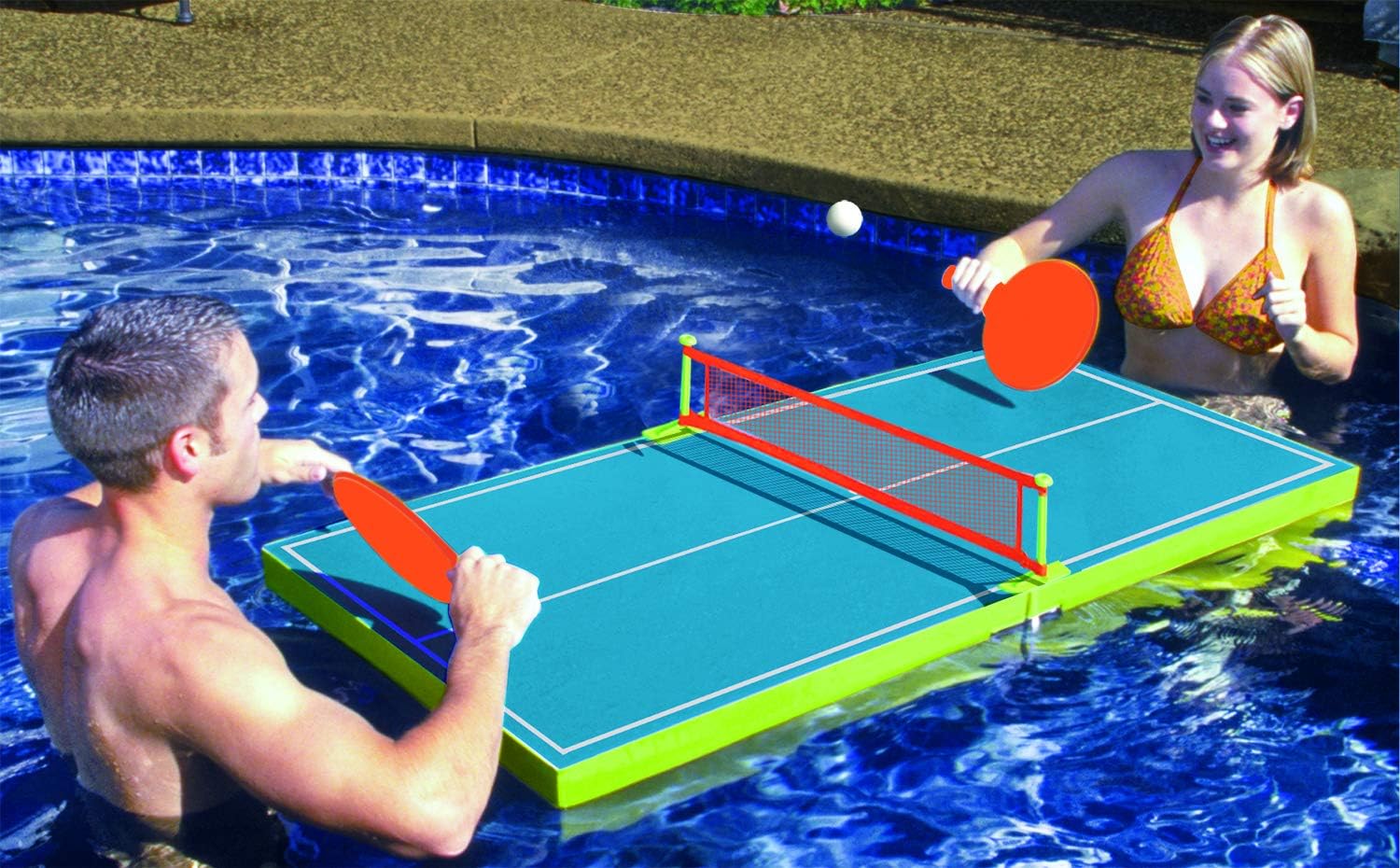 Poolmaster Floating Table Tennis Game Toy