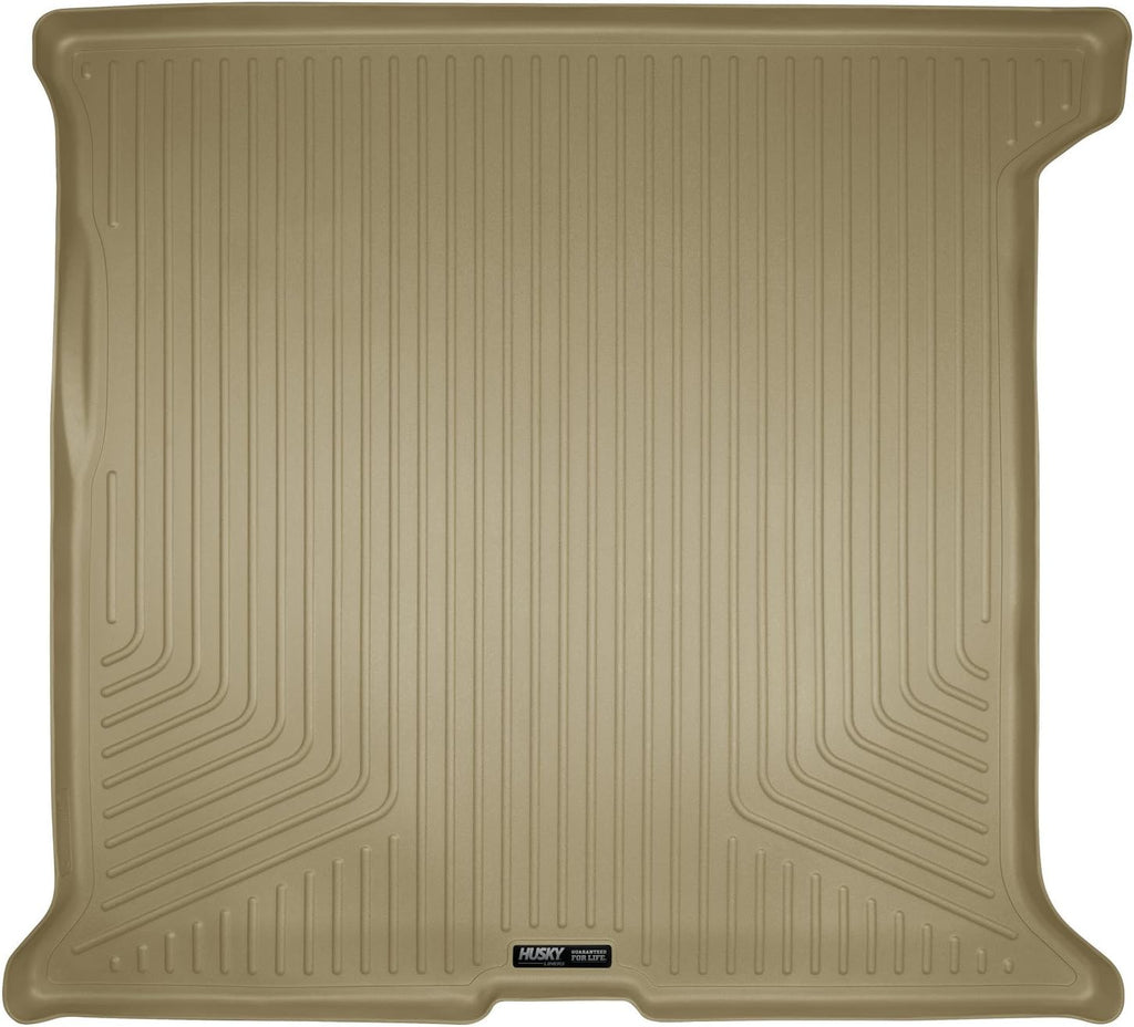 Husky Liners Weatherbeater Cargo Liner | Fits 2007-2017 Ford Expedition/Lincoln Navigator | 1-pc Tan - 23403