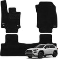 WENNEBIRD Superior Carpet Floor Mats for 2019-2025 Toyota RAV4 (Not for 2026), 0.5-Inch Ultra-Thick, Noise-Reducing, All-Weather Waterproof Anti-Slip – 3-Pc Set