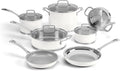 Cuisinart Matte White Stainless Steel 11 Piece Set