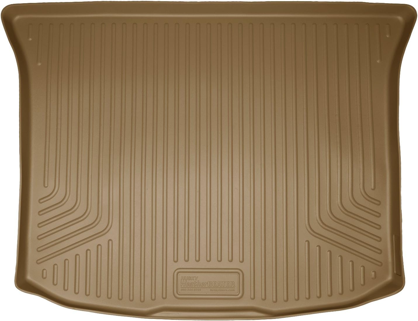 Husky Liners Weatherbeater Cargo Liner | Fits 2007-2014 Ford Edge; 2007-2015 Lincoln MKX | 1-pc Tan - 23723